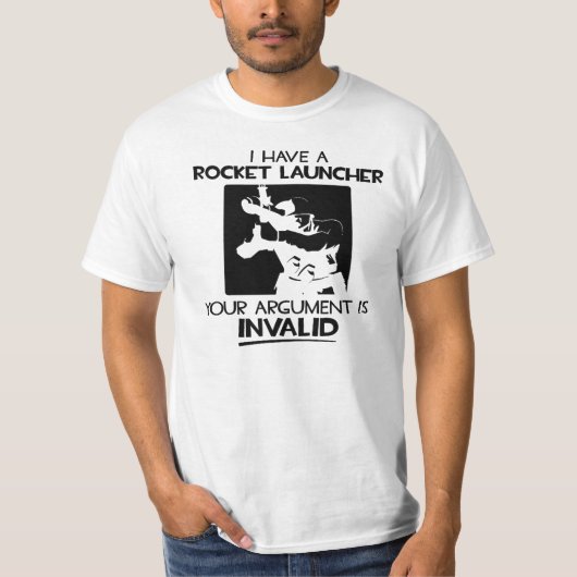 I have a Rocket launcher T-shirt (Voorkant)