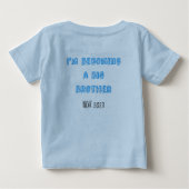 I have a secret, big brother customizable date (Achterkant)