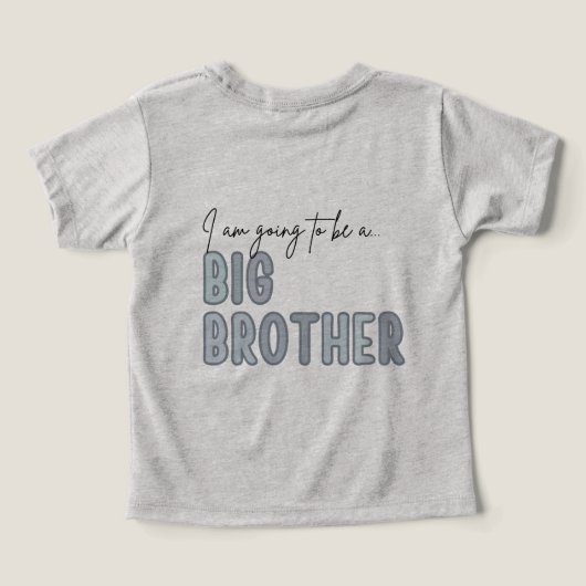  I have a Secret, Promoted To Big Brother (Design achterkant)
