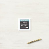 I Have a Spreadsheet for That Funny Office Post-it® Notes (Op bureau)