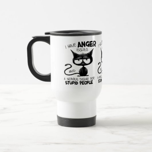 I Have Anger Issues Funny Cat Lover Gift  Reisbeker (Links)