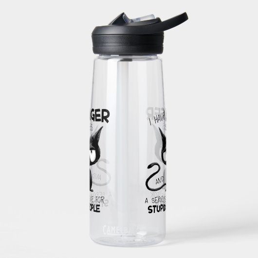 I Have Anger Issues Funny Cat Lover Gift  Waterfles (Links)