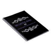 I Have Clever Tricks And Fiendish Plans Notebook Notitieboek (Rechterzijde)