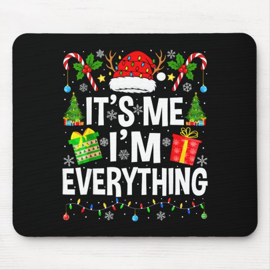I Have Everything I Need Couples Pajamas Christmas Muismat (Voorkant)