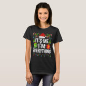 I Have Everything I Need Couples Pajamas Christmas T-shirt (Voorkant volledig)