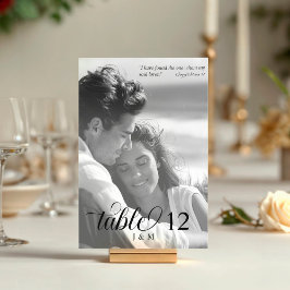 I Have Found the One Black and White Photo Kaart