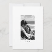 I have found the one black and white photo save the date (Achterkant)