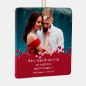 I Have Found The One My Soul Loves Keramisch Ornament (Rechts)