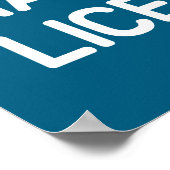 I Have Lice, Funny, Jokes, Sarcastic  Poster (Hoek)