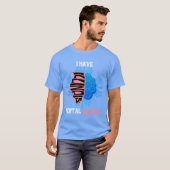 i have mental illinois cute illinois t-shirt (Voorkant volledig)
