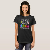 I Have Neither The Time Nor The Crayons Sarcastic T-shirt (Voorkant volledig)