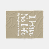I Have No Life Fleece Deken (Voorkant (Horizontaal))