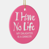 I Have No Life Keramisch Ornament (Rechts)