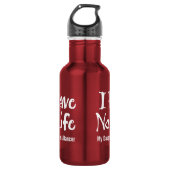 I Have No Life Waterfles (Voorkant)