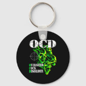 I Have Ocd Oversized Disorder  Sleutelhanger (Voorkant)