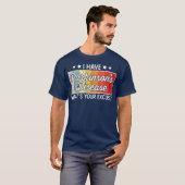 I Have Parkinsons Whats Your Excuse Disease T-shirt (Voorkant volledig)