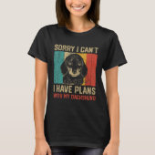 I Have Plans With My Dachshund  Dachshund T-shirt (Voorkant)