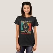 I Have Plans With My Dachshund Dachshund T-shirt (Voorkant volledig)