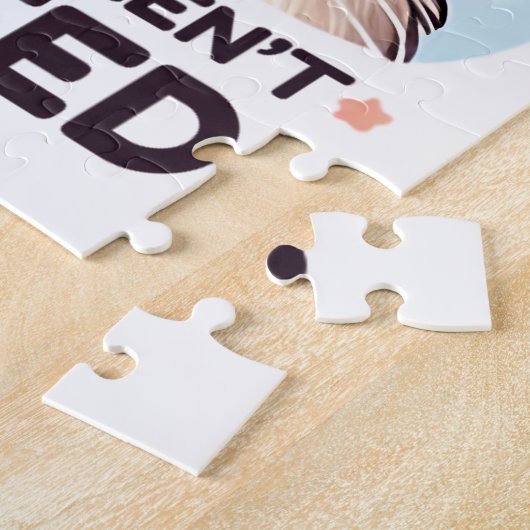 I Have Selective Hearing Funny Cat Lover Gift  Legpuzzel (Zijkant)