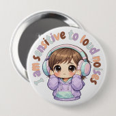 I have sensory issues Pin Button Badge (Voorkant /achterkant)