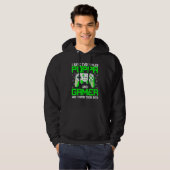 I Have Two Title Poppa and Gamer Father s Day Vide Hoodie (Voorkant volledig)