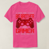 I Have Two Titles Big Brother Matching Video Game  T-shirt (Design voorkant)