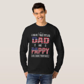 I Have Two Titles Dad And Pappy American Flag T-shirt (Voorkant volledig)