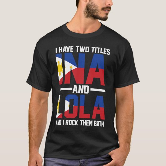 I have two titles Ina and Lola Oma T-shirt (Voorkant)