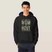 I Have Two Titles Mom & Host   Mother's Day Hoodie (Voorkant volledig)