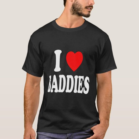 I He Love Baddies attractie  onafhankelijk T-shirt (Voorkant)