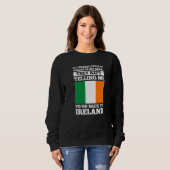 I head little voices in my head go Ireland irish r Trui (Voorkant volledig)