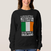 I head little voices in my head go Ireland irish r Trui (Voorkant)