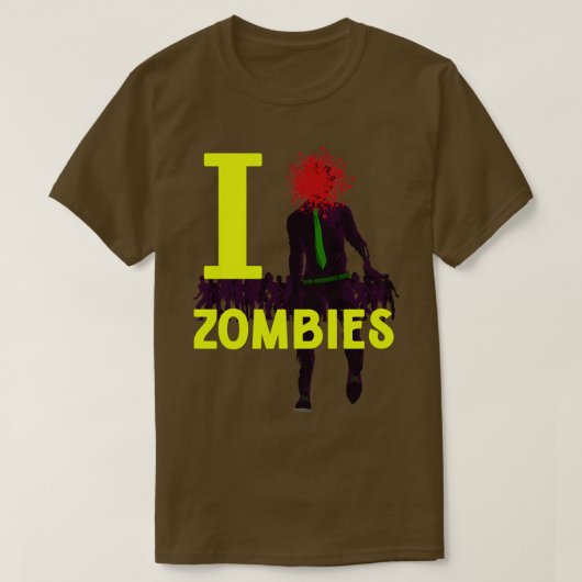 I Headshot Zombies T-shirt (Design voorkant)
