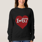 I Heart 67 Trui (Voorkant)