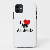 I Heart Aardvarken Case-Mate iPhone Case (Achterkant)