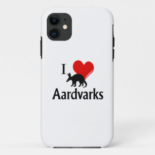 I Heart Aardvarken Case-Mate iPhone Case