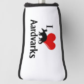 I Heart Aardvarken Golfheadcover (Draai 90)