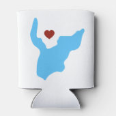 I heart Adams Point + Lake Merritt Cooler (Achterkant)