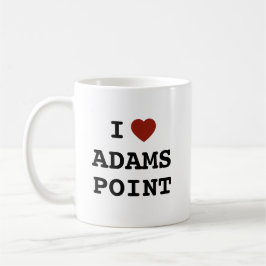 I heart Adams Point Mug Koffiemok