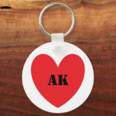 I Heart Alaska Sleutelhanger (Voorkant)