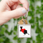 I Heart Alaska Sleutelhanger (Hand)