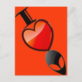 I *Heart* Aliens-Briefkaart Briefkaart (Voorkant)