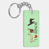 I Heart Alpaca Sleutelhanger (Voorkant Links)