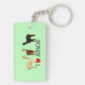I Heart Alpaca Sleutelhanger (achterkant)