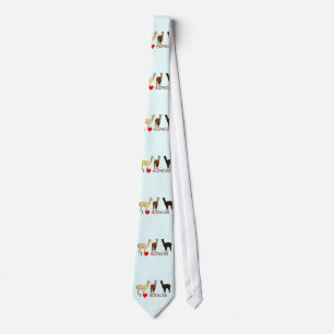 I "Heart" Alpacas Stropdas