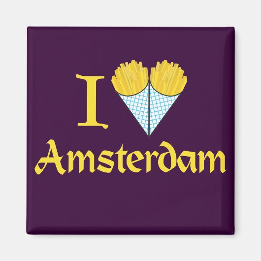 I Heart Amsterdam Magneet (Voorkant)