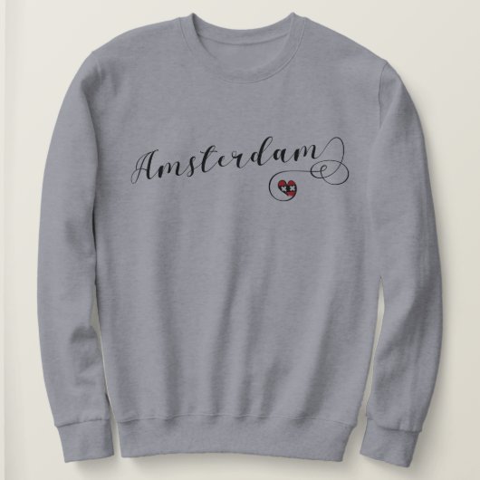 I Heart Amsterdam, Nederland Trui (Design voorkant)