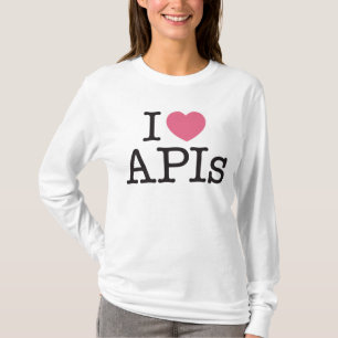 I Heart API's Long Meve Womens Shirt