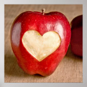 I Heart Apples Poster (Voorkant)