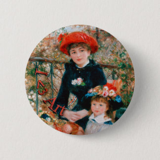 I Heart Art - Renoir Ronde Button 5,7 Cm